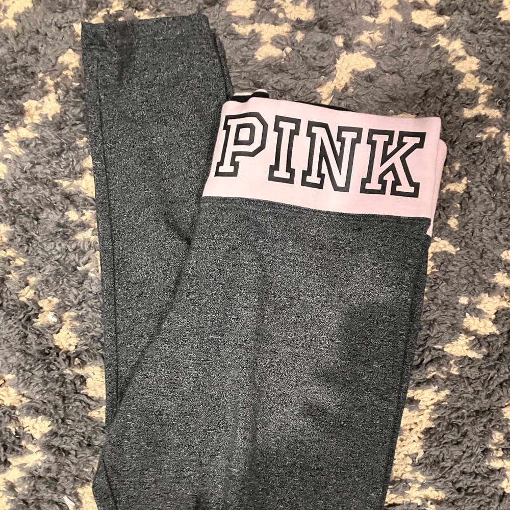Gray yoga pants
